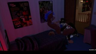 When a mare meet a fox