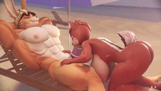 Relaxing on the Beach [R.R.]