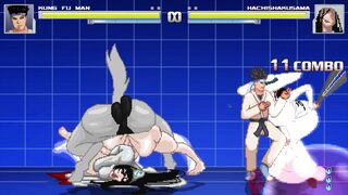 ghost girl and horse yokai mugen