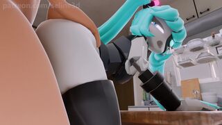Mimi As Miku Makes It Quick Cum (SeLine)