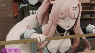 Nicole x Belle [SonivvNSFW]