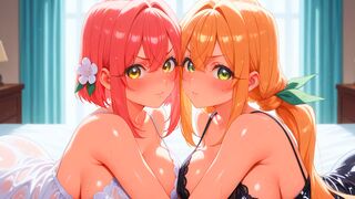 Hanazono Hakari & Inda Karane Visit The Beach