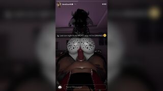 Cowgirl cant stop bouncing on it