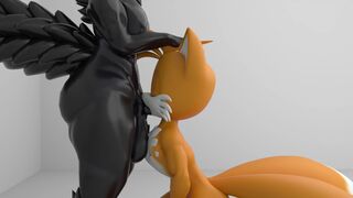 Tails gets transfurred by Puro