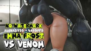 Emma Frost & Venom [NO WM][AlenAbyss][4K60FPS]