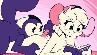 Reggie Gets Rimmed While Reading