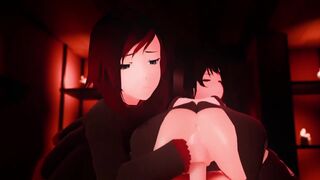 Ruby Jerks You Off into Blake [Infected_Heart]