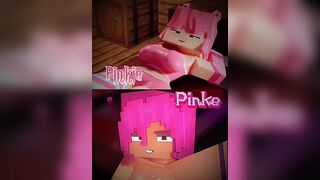 Edit: Minecraft +18 | Pinkie vs. Pinke