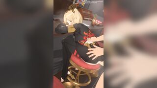 Burnice - Stool Fuck