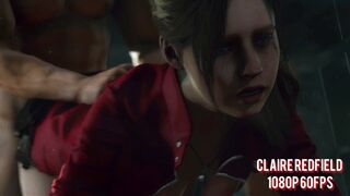 Claire Redfield from behind 1080p