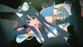 Shirasaki Kaori Defeated On Her Mission