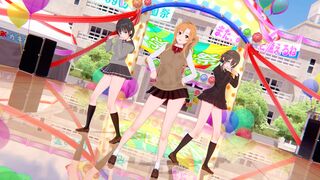 [KKS/MMD] [Gee] Shino Asada, Asuna Yuuki, Suguha Kirigaya [SAO]