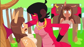 Oral vore by lewdlemage