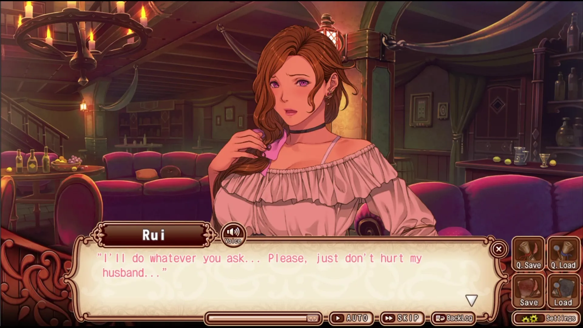 A Housewifes Healing Touch-NTR Route in front of the husband