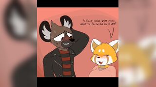 (Aggretsuko) Haida X Retsuko