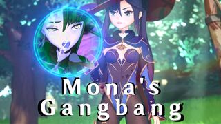 - Mona's Gangbang -