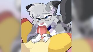 Blowjob Furry by Jonky UHD