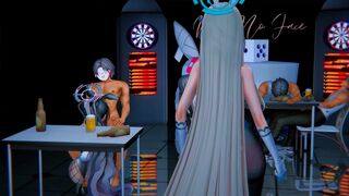 Karin & Asuna Sex (Clothed) BGM 1080p [Mr. No Face]