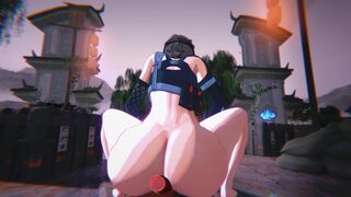 4K Grace Black Cgirl