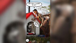 Loba's back yard friend