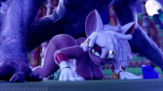 Rouge fucked by Monster Ver. 2