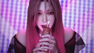 Chocolate Cream Lap Dance and Blowjob