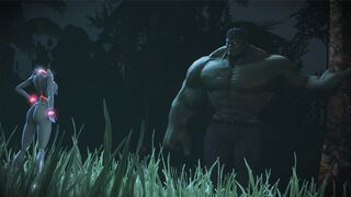 Bayonetta Beats Hulk's Testicles [Cosmic Brutality]