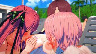 Quintuplets Summer Holiday!