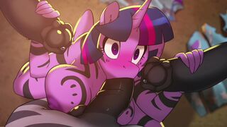 Twilight Sparkle Blowbang [Tattoo Version]