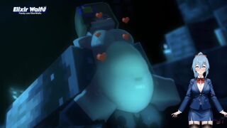 Minecraft Jenny X Warden Vtuber Reaction Part 2