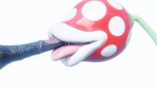 Clamp Plant x Horse Dildo - Blowjob (Loop)