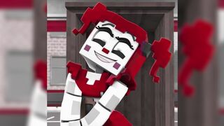 Hot Sugar Crash EDIT: Circus Baby compilation chronologically order (FNAF MC) 2025