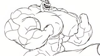 Asriel Muscle Growth