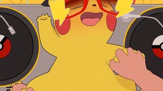Male Human x Female DJ Pikachu