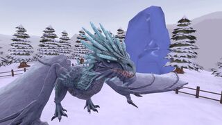 A dragon's Christmas by thelittleboot