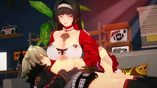 [ZZZ] AstraYao x Caesar Futa Sex