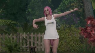 Nancy dancing (Futa version)
