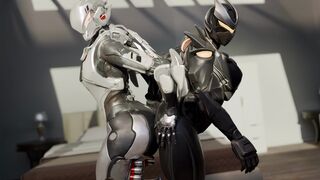 Interceptor Oblivion Butt Fight [Niki3D] [Interpolated] [60FPS]