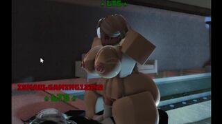 Cheating bitch gets filled by a femboy with a horsecock