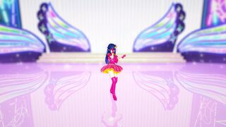 Hoshino Ai Pink Cat Dance