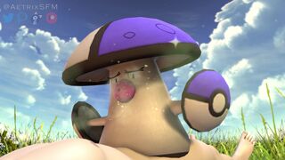 Shiny Amoonguss Jump Animation (4k)