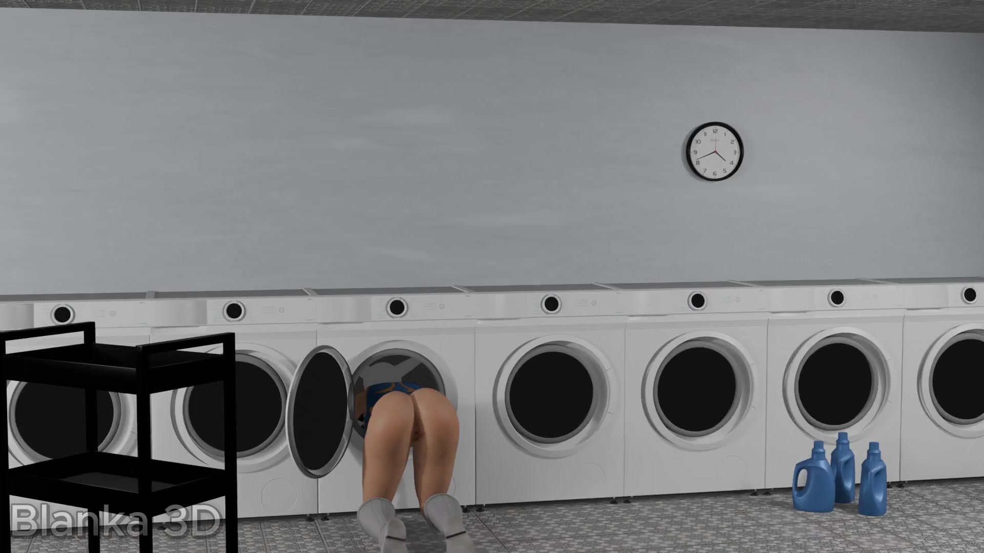 Teaser: Chun Li Stuck In A Washing Machine
