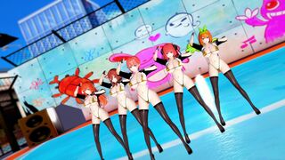Nakano Ichika X Nakano Nino X Nakano Miku X Nakano Yotsuba X Nakano Itsuki