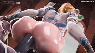 Emma Frost Reverse Anal