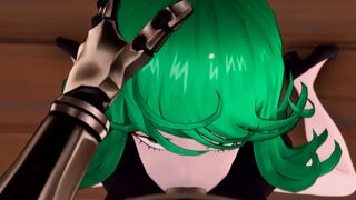 Tatsumaki Blowjob [Ezark Animations]