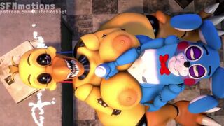 Toy Bonnie Fucks Withered Chica