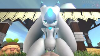 Palworld Lunaris Cowgirl Animation (4k)