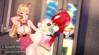 [ZZZ] Yuzuha x Alice Futa Sex