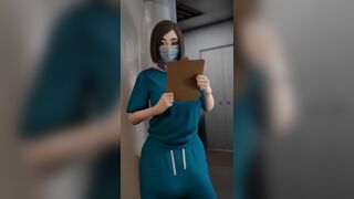 POV Your Nurse's Cock is Huge and Throbbing