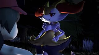 Braixen Halloween Special Animation